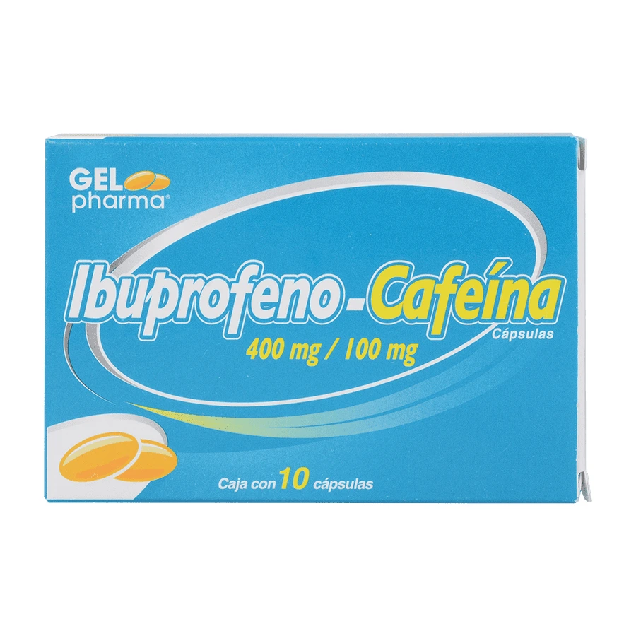 Gi Ibuprofeno/cafeina 400/100